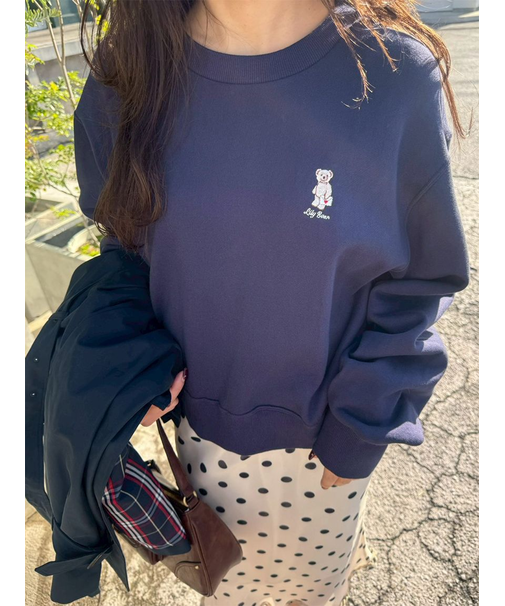 Lily Bearラブレターモチーフスウェット