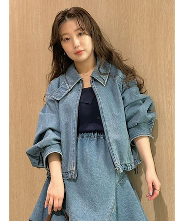 バルーンジップブルゾン