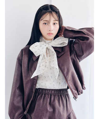 バルーンジップブルゾン