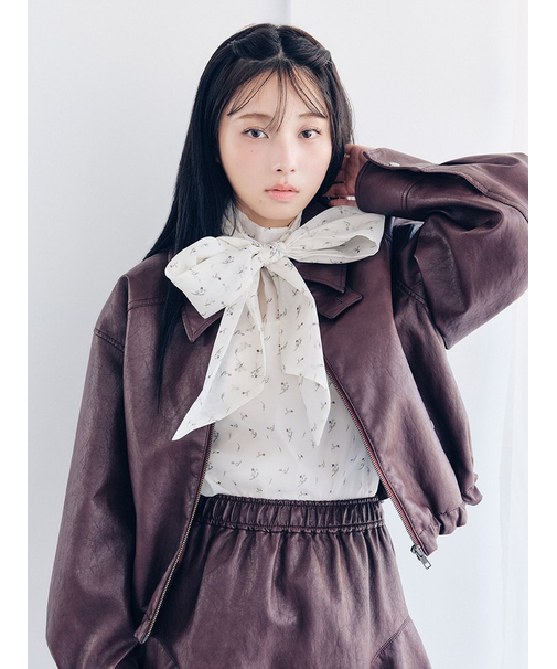 バルーンジップブルゾン