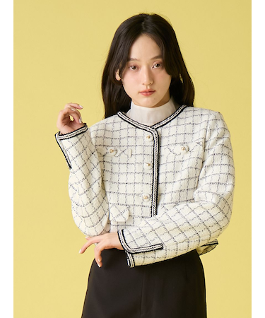 ツイードジャケット