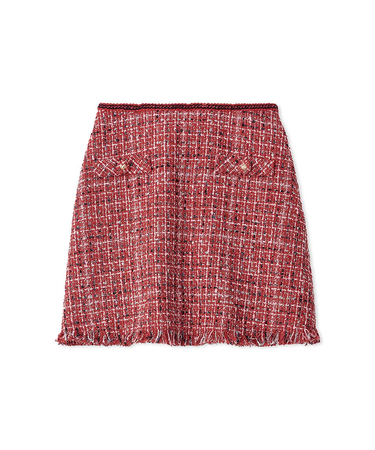 ツイードミニスカート