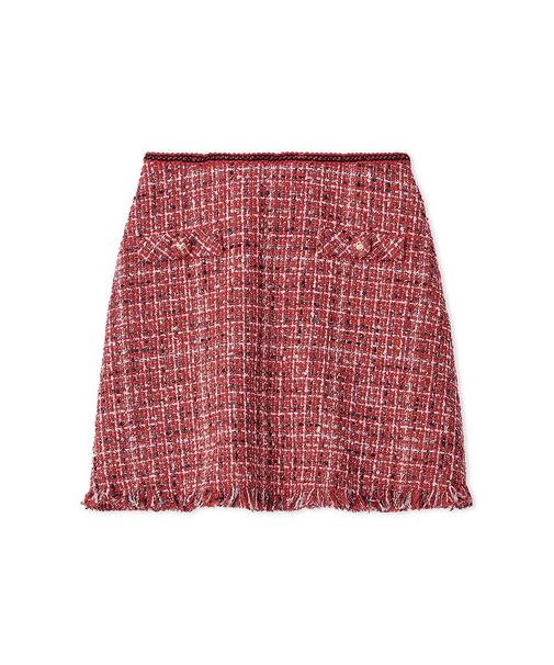 ツイードミニスカート