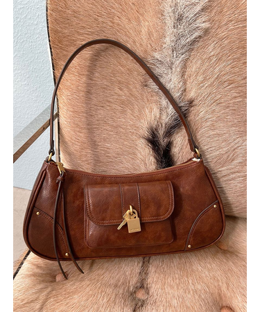 パッドロックホーボーバッグ