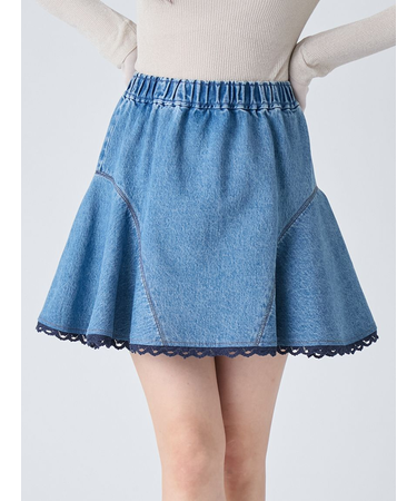 フレアミニスカート