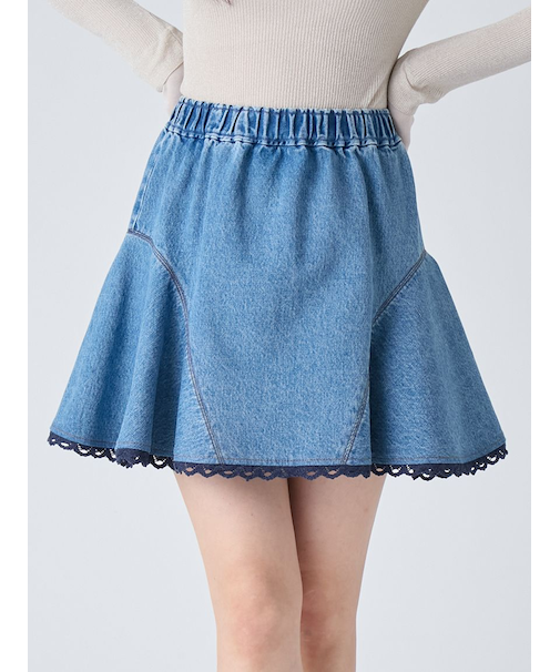 フレアミニスカート