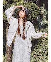 スタンドカラーブルゾン