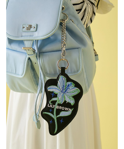 エンブロイダリーミラーチャーム｜リリーブラウンの通販｜&mall