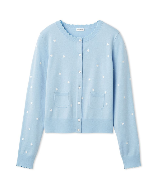 love letterコンパクトニットカーデ