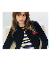 love letterコンパクトニットカーデ