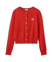 love letterコンパクトニットカーデ