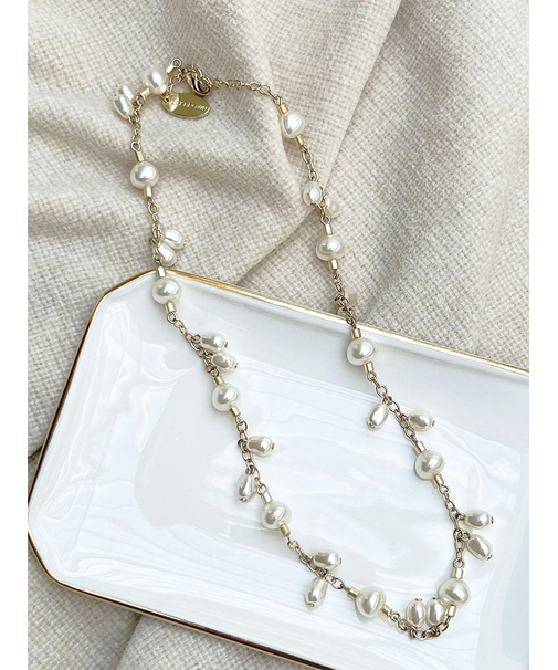 バリエーションパールネックレス