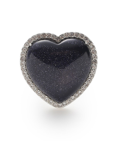 天然石ハートリング