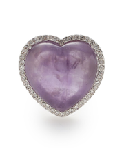 天然石ハートリング