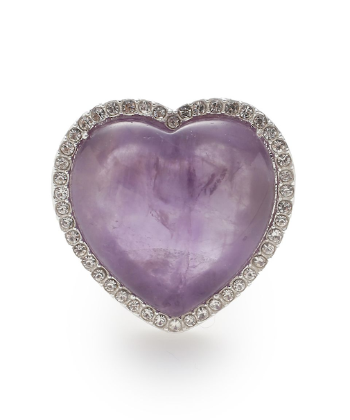 天然石ハートリング