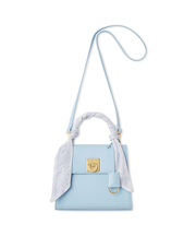 レーススカーフ付きハンドバッグ