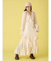 フリルガウンピース