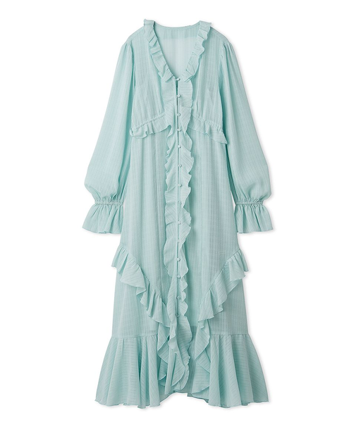 フリルガウンピース