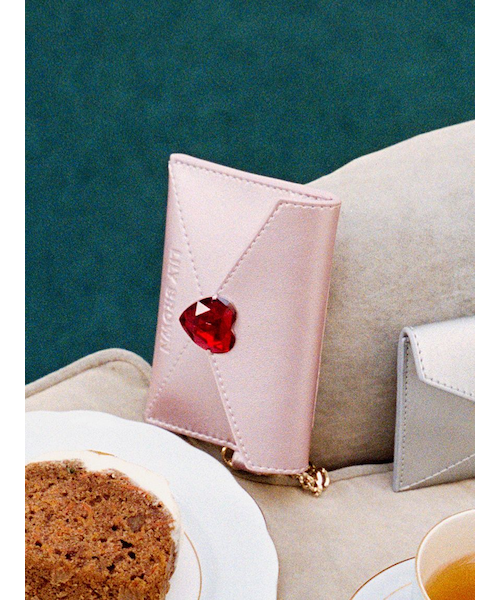 ラブレターカードケース｜リリーブラウンの通販｜&mall（アンドモール