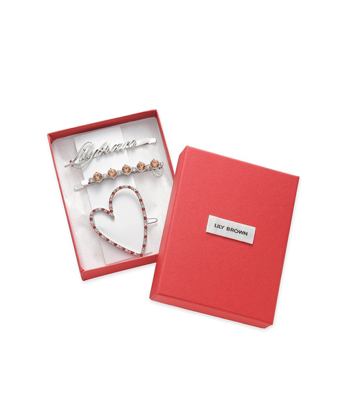 LOVEサインヘアピンセット（BOX入り）