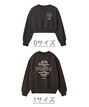 【LILY BROWN×Hearts2Hearts】コラボレーションビジューロゴスウェット