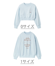 【LILY BROWN×Hearts2Hearts】コラボレーションビジューロゴスウェット
