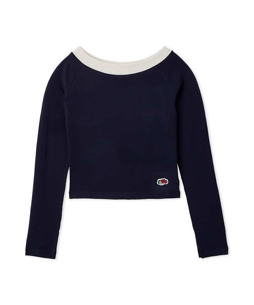 【LILY BROWN Lingerie×FRUIT OF THE LOOM】2wayオフショルダートップス