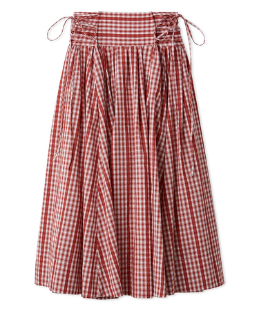 ２wayボリュームシャツスカート