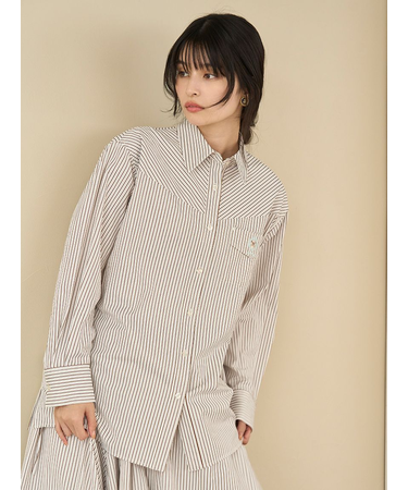 Lily Bearレターモチーフバリエシャツ