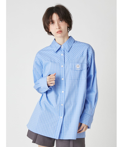 Lily Bearレターモチーフバリエシャツ