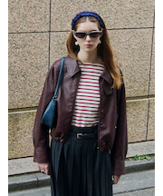 フレンチボーダーカットチュニック