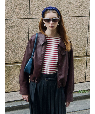 フレンチボーダーカットチュニック