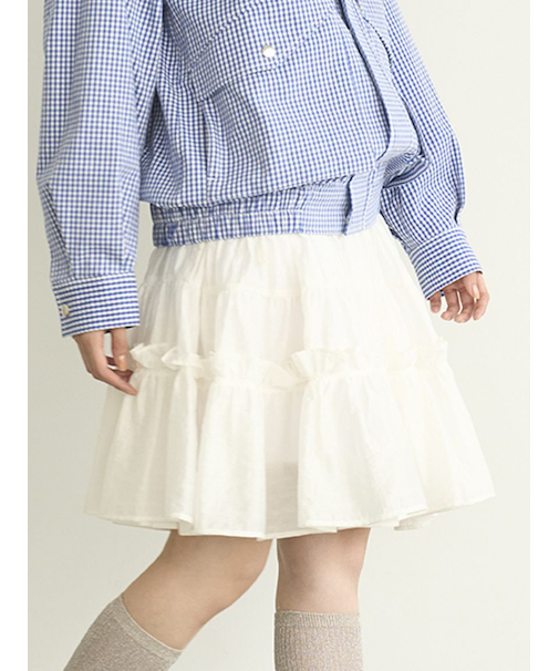 2wayティアードスカート