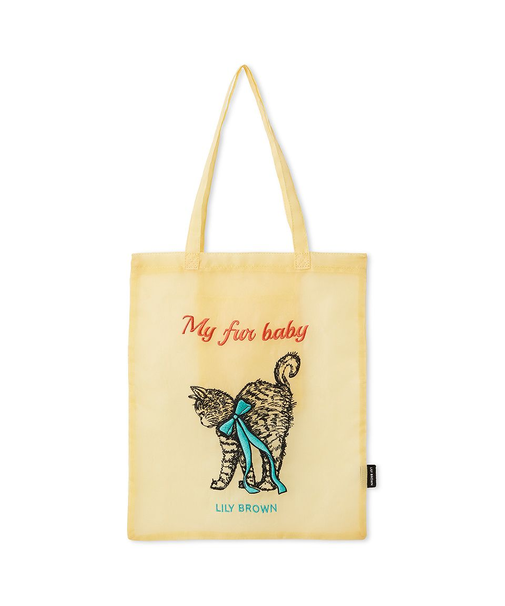 CAT刺繍シアートート