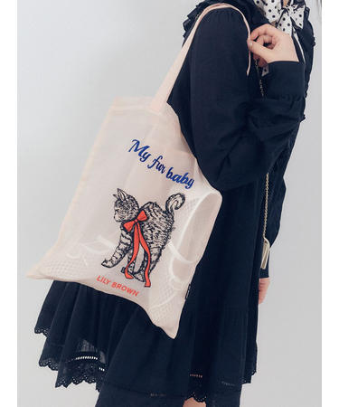 CAT刺繍シアートート