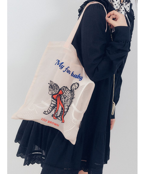 CAT刺繍シアートート