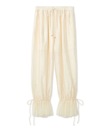 エアリーバルーンレースパンツ