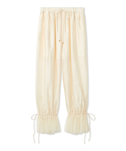 エアリーバルーンレースパンツ