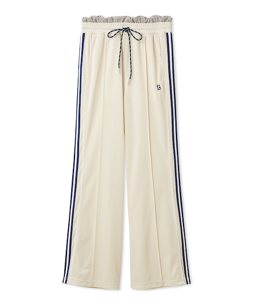 ピコレースフレアトラックパンツ