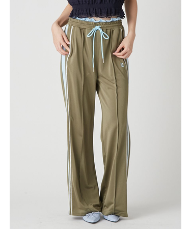 ピコレースフレアトラックパンツ