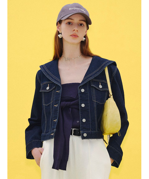 セーラーデニムジャケット