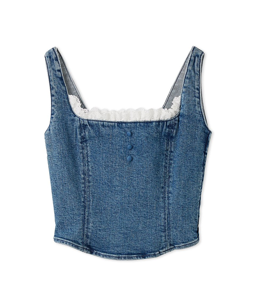 デニムビスチェ