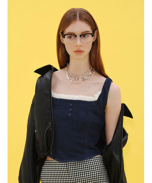 デニムビスチェ