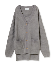 ツイーディーカーデセットミニワンピース