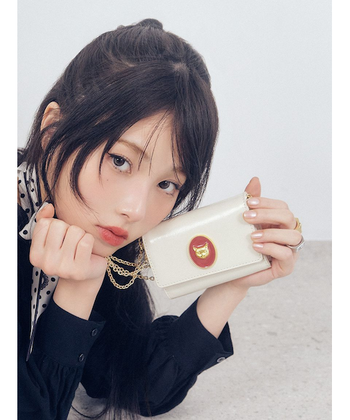 CATモチーフウォレットショルダー