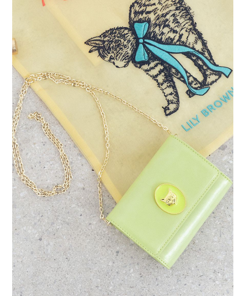 CATモチーフウォレットショルダー