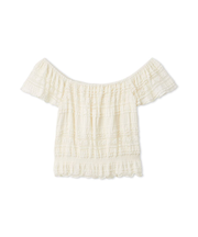 2wayシャーリングトップス