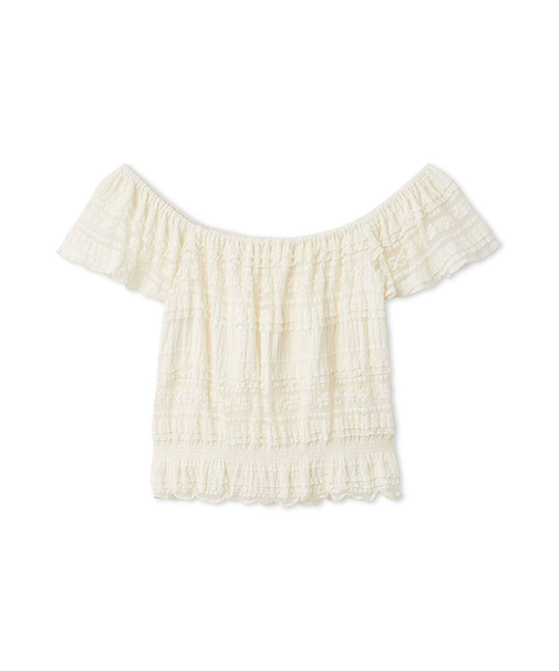 2wayシャーリングトップス