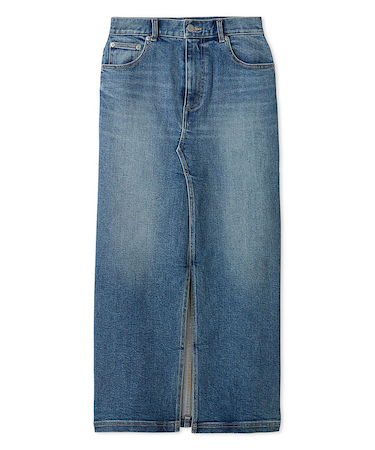 デニムロングスカート