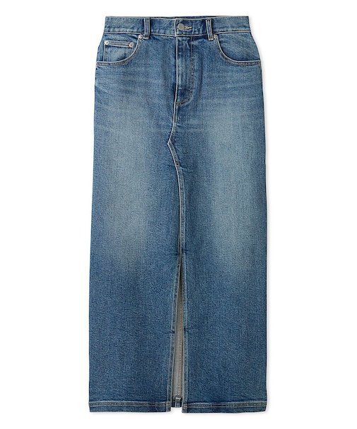 デニムロングスカート